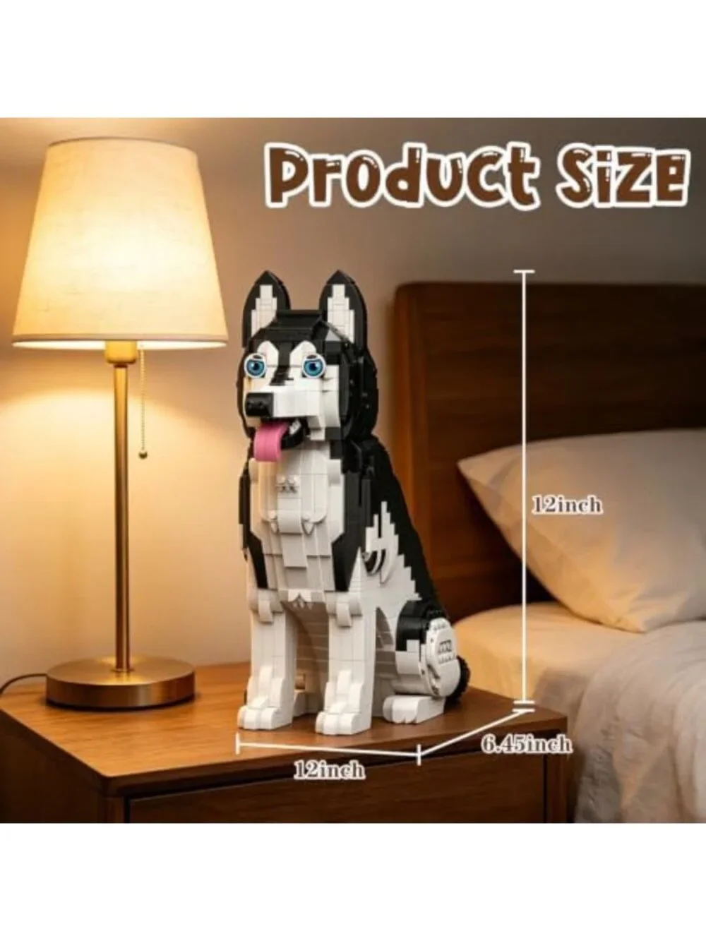 Realistic Dog Model Kit - 1439-Piece Building Blocks Set for Creative Play